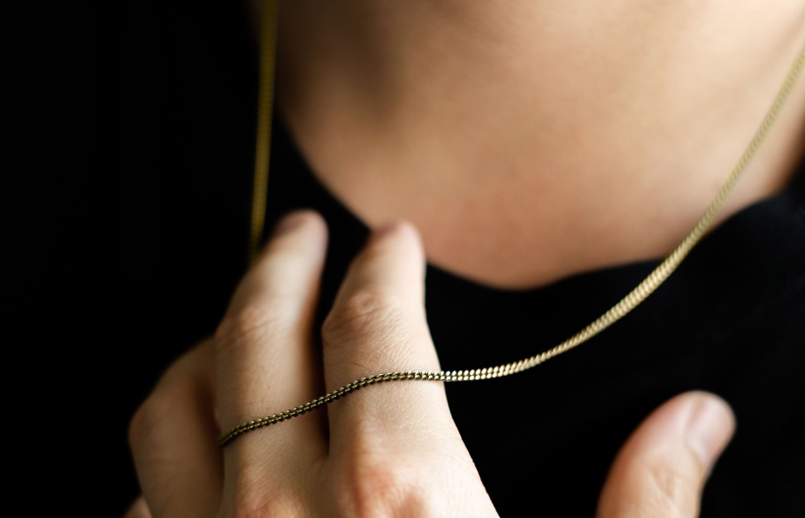 2 Mm Cubaanse Ketting Gouden Oliver Kabel