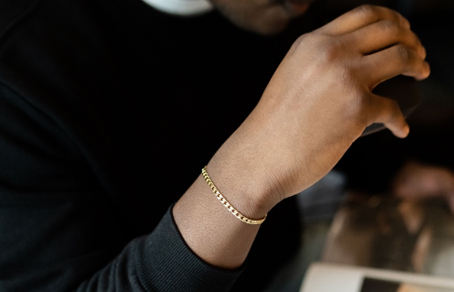 4 Mm Cubaanse Schakelarmband Goud Oliver Cabell