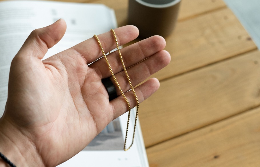 4 Mm Touw Ketting Goud Oliver Kabel