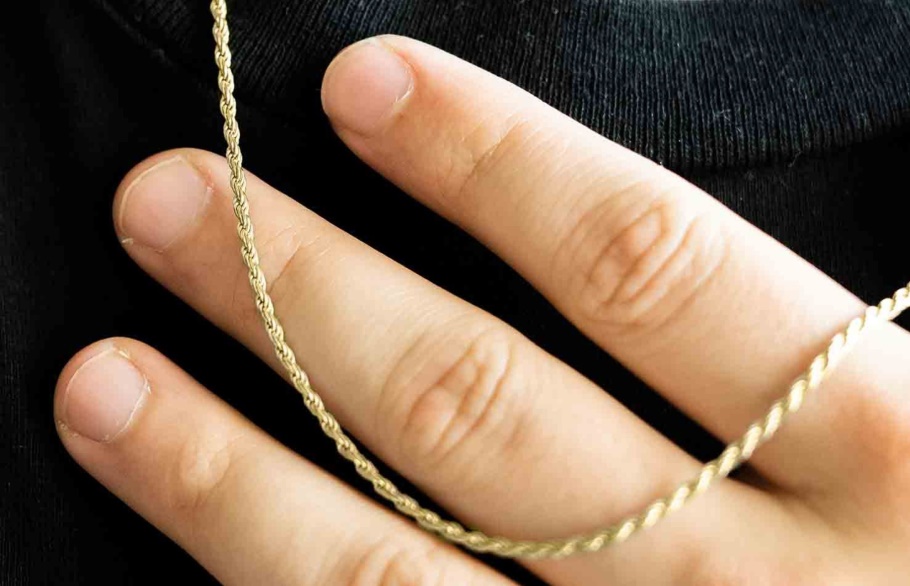 4 Mm Touw Ketting Goud Oliver Kabel