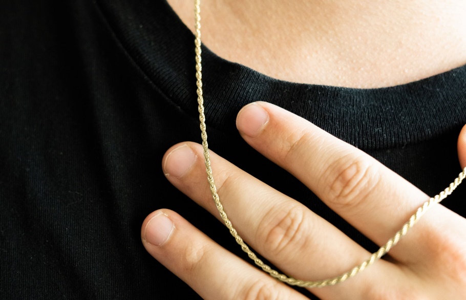 4 Mm Touw Ketting Goud Oliver Kabel