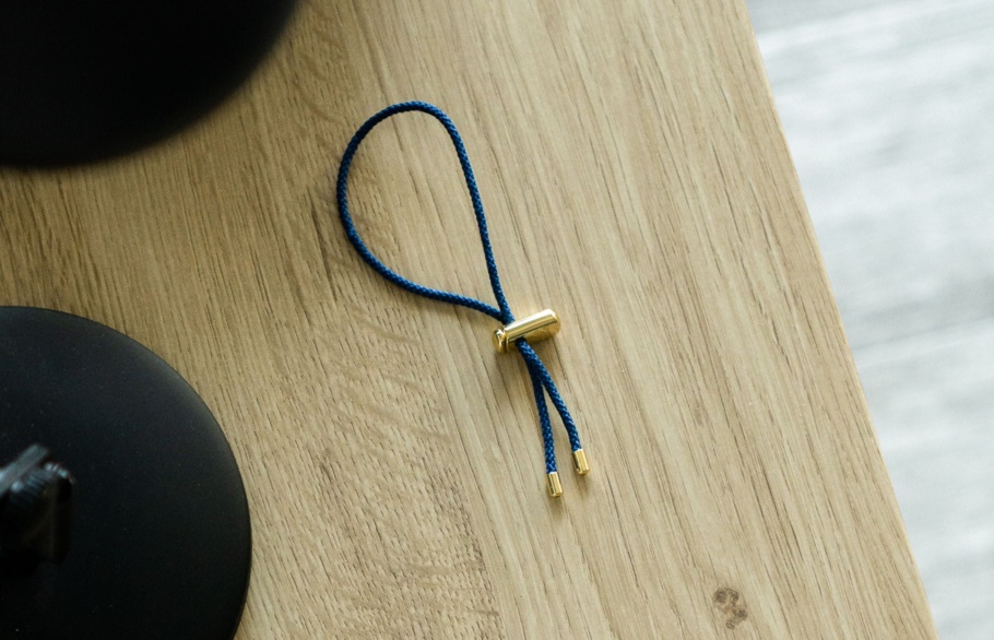 Cameron Cord Armband Marineblauw Oliver Cabell