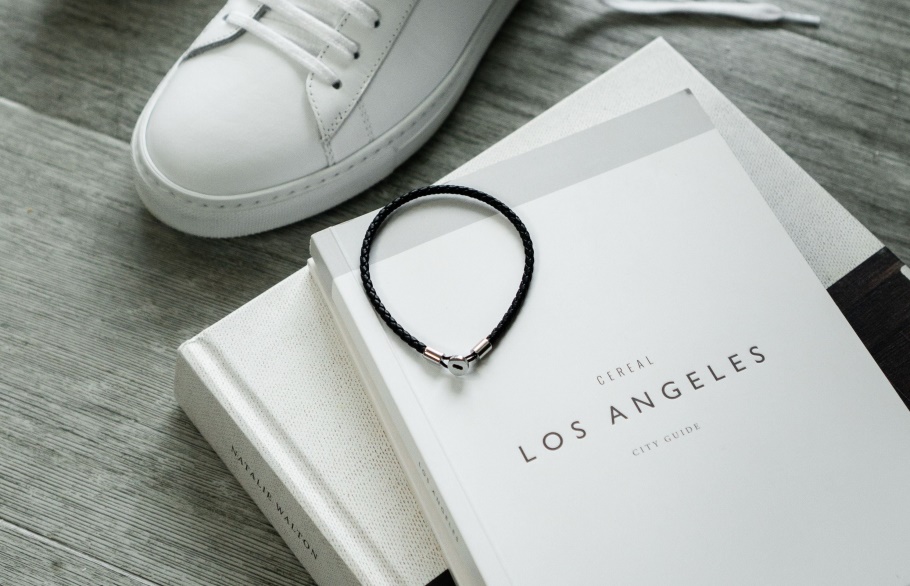 Gordon Leren Armband Zilver Oliver Cabell