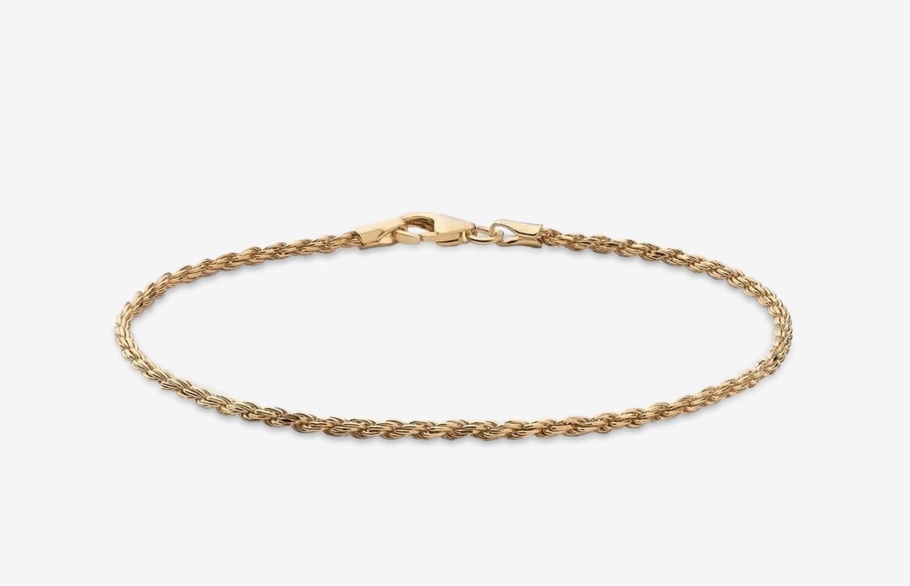 Oliver Cabell 2 Mm Touw Ketting Armband Goud
