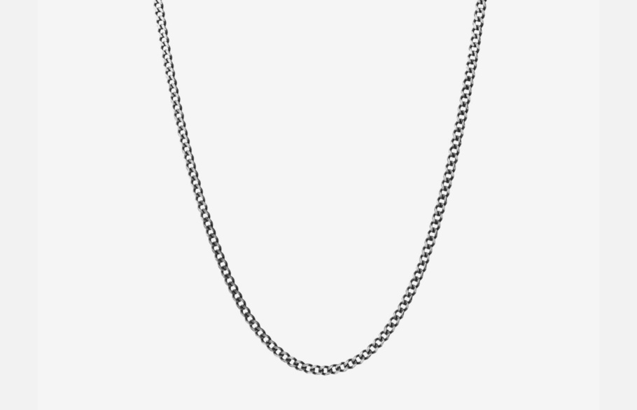 Oliver Cabell 3mm Cubaanse Ketting Zilver Trendy
