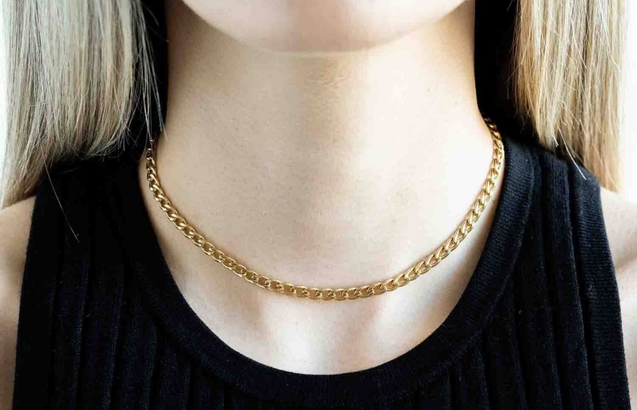 Oliver Cabell Ketting Choker Goud