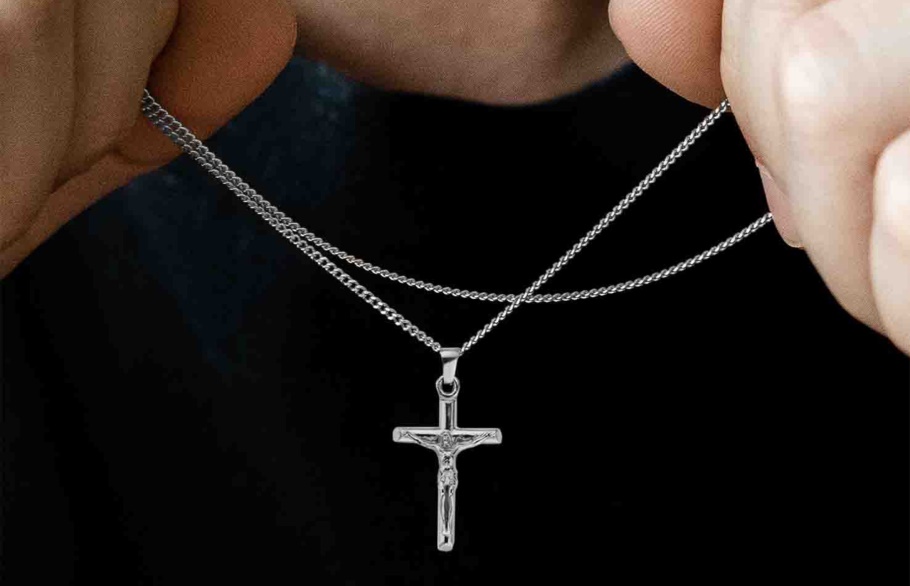 Oliver Cabell Kruis Hanger Ketting Zilver