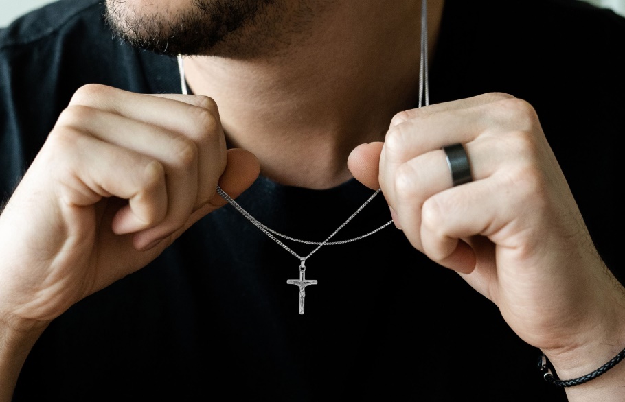 Oliver Cabell Kruis Hanger Ketting Zilver