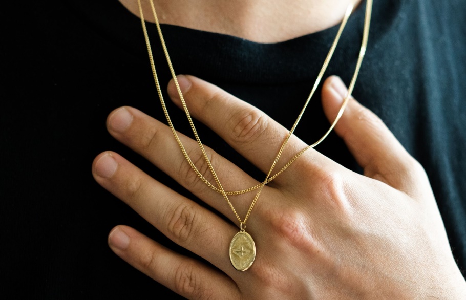 Oliver Cabell Duif Hanger Ketting Goud