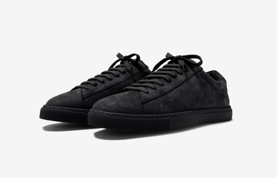 Oliver Cabell Low1 Zwart Nubuck