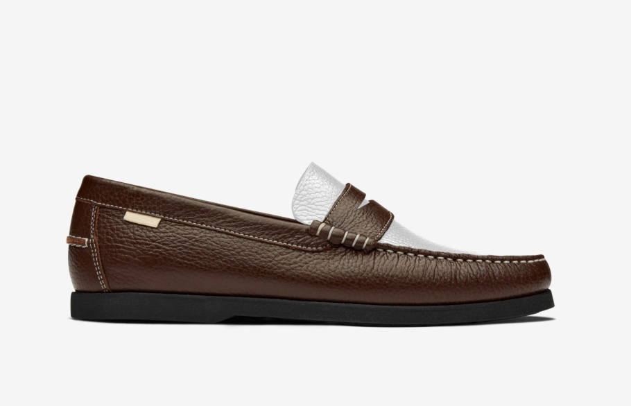 Oliver Cabell Penny Loafer Chocolade Mono