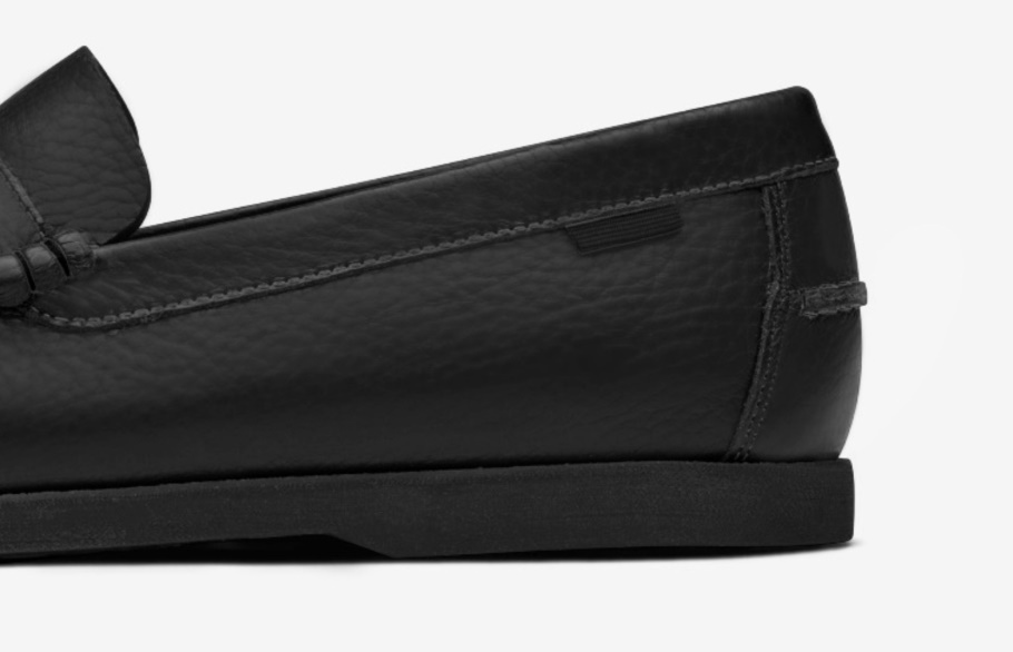 Oliver Cabell Penny Loafer Gitzwart