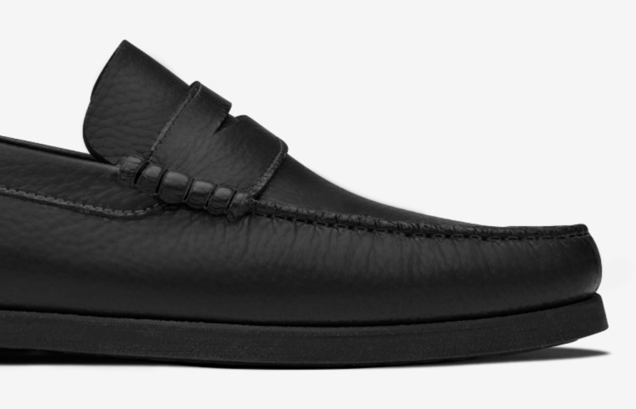 Oliver Cabell Penny Loafer Gitzwart