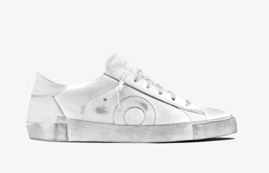 Trendy Demi Witte Muur Van Oliver Cabell