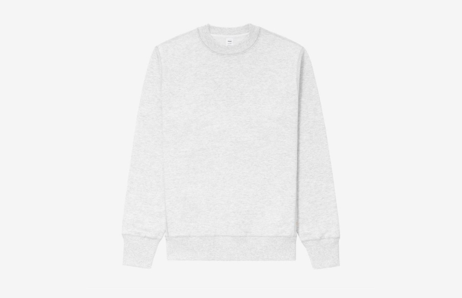 Oliver Cabell Trendy Sweatshirt Met Ronde Hals, Grijs Gemêleerd