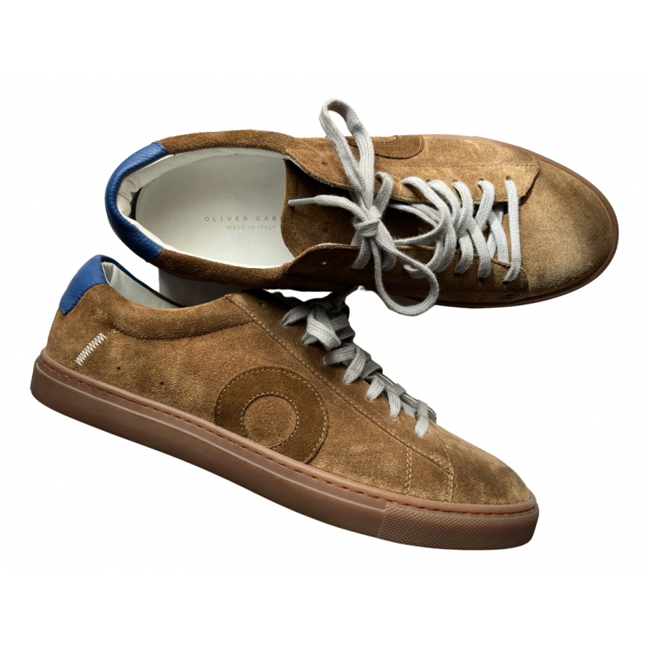 Leren Lage Sneakers Bruin Leren Trendy Oliver Cabell