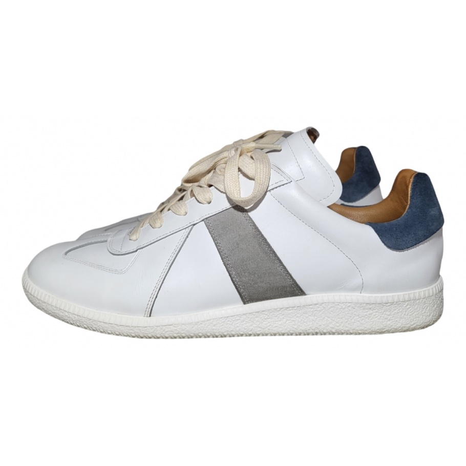 Oliver Cabell Leren Lage Sneakers Wit Leer Trendy