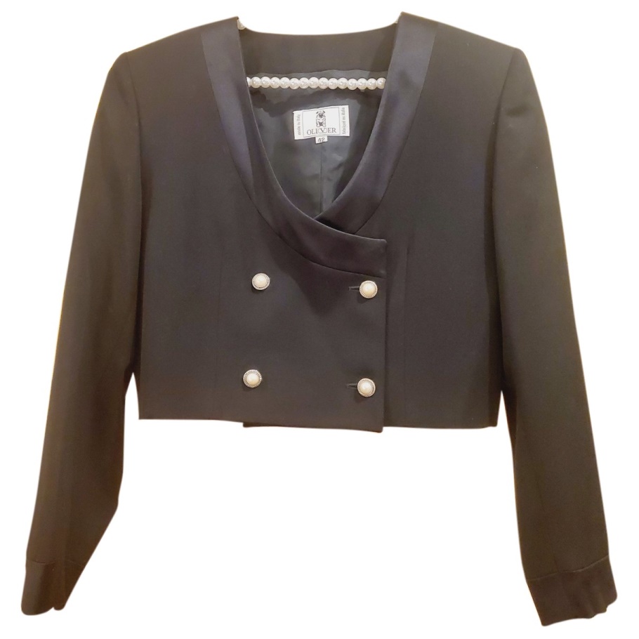 Oliver Cabell Wollen Jurk Zwarte Wol